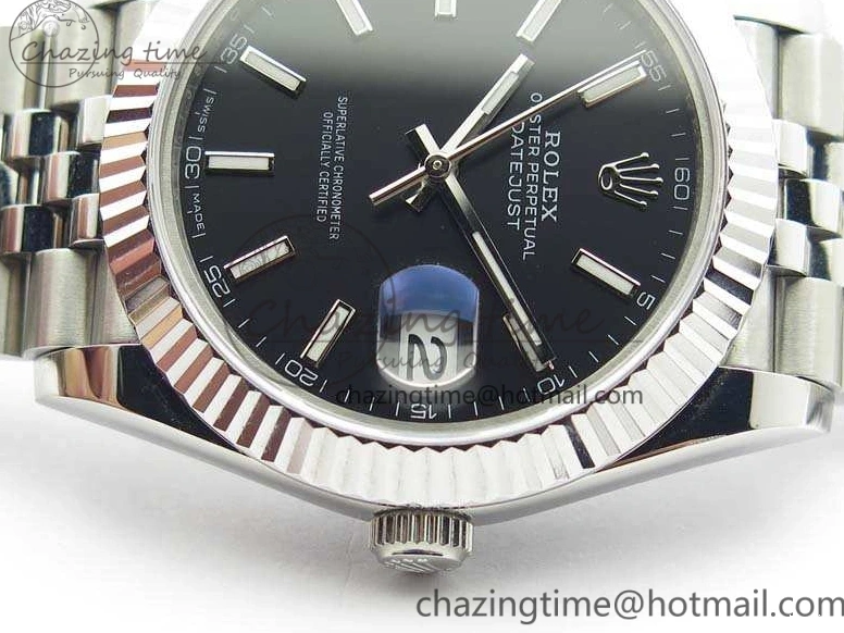 MiroTime 0510 SmartChoice DateJust II 40mm BP Maker Best Edition Black Dial On New Version Jubilee Bracelet A 3538